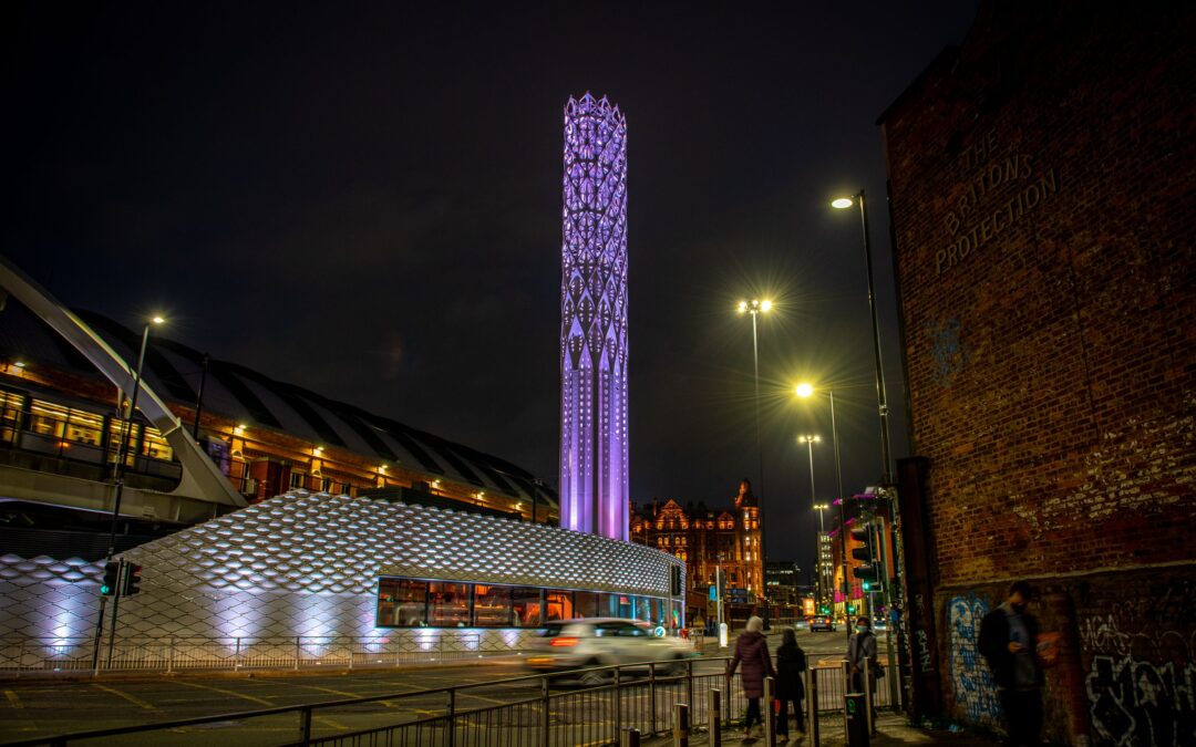 New city centre landmark shines a light on low carbon heat network