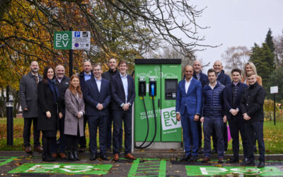 Trafford Council launches first of 100 new EV charging bays