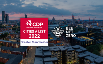 Manchester is one of 123 global cities named climate action leader on CDP 2022 A List