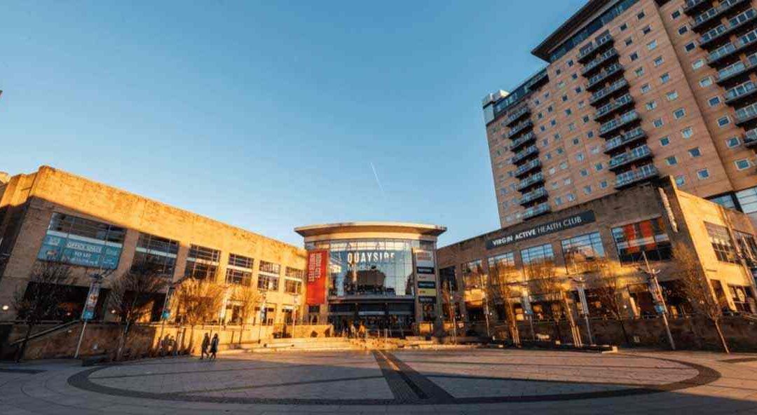 Salford’s Quayside MediaCity is one of two shopping centres to become the first in the UK to gain net zero carbon status