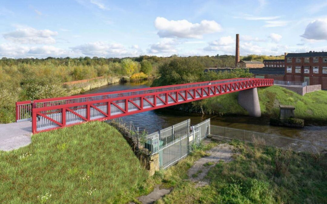 Leaders approve funding to build new cycling and walking bridge in Bury