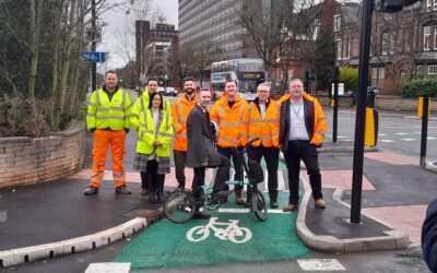 Trafford Council introduces new active travel measures on Talbot Road