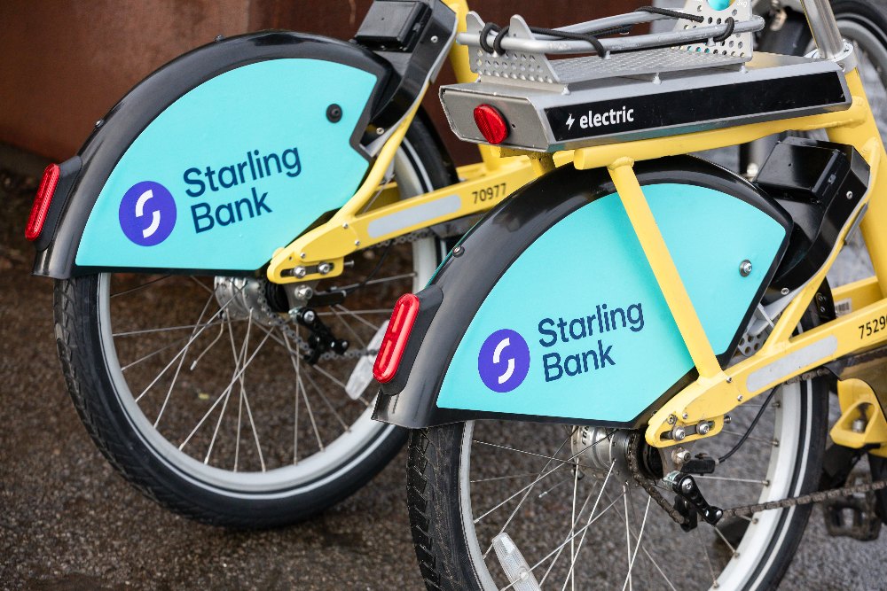 Starling Bank announced as first sponsor of the Greater Manchester bike hire scheme
