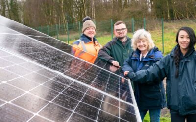 Rochdale Council switch on brand new solar farm