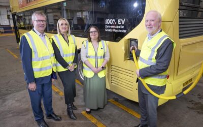 Electric transformation of Oldham bus depot completed