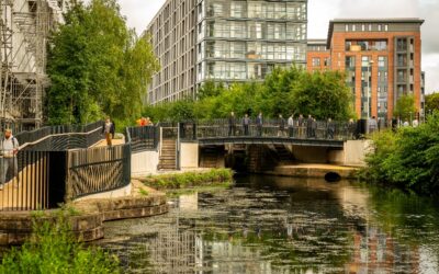 New bridge spanning the Ashton Canal opens to the public