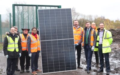 Construction begins on Oldham’s first solar farm